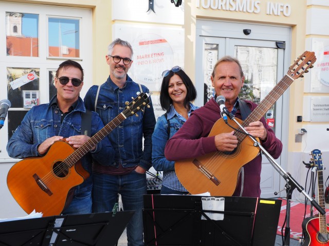 Band und Organisatoren. Foto Rlebnisreich